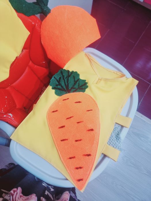 Прокат костюма морковь.