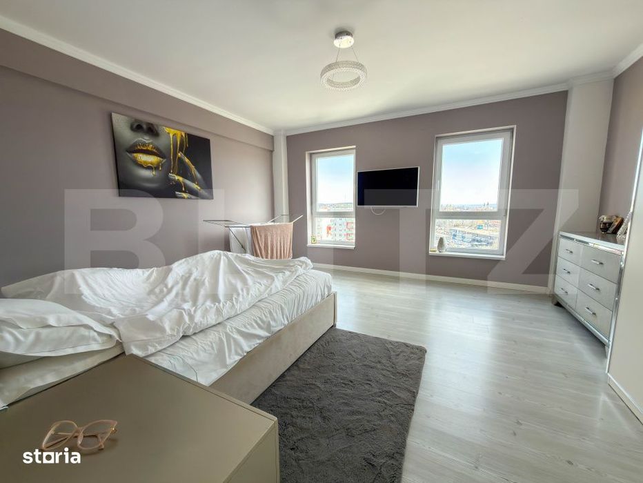 Apartament panoramic cu 2 camere | Dubla orientare | Parcare subterana