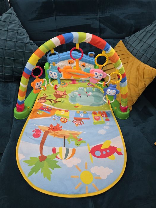 Jucarie - Centru de activitati Piano Fun deluxe 3 in 1 pentru bebelusi