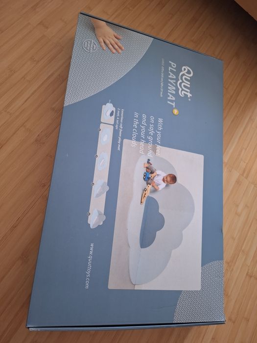 Saltea de joacă din spumă Quut Playmat "Head in the Clouds"