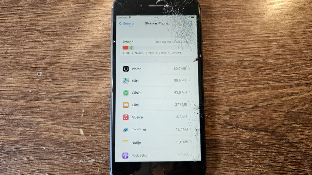 iPhone 8 plus negru 64Gb