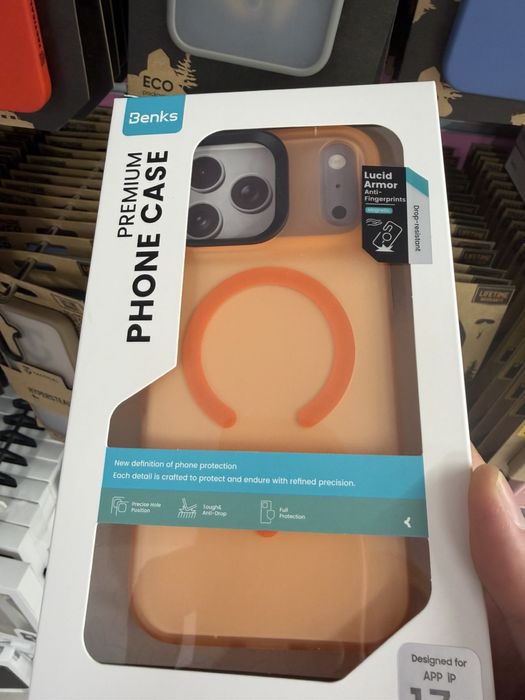 Benks луксозни премиум гърбове за iPhone 17 Pro , iPhone 17 Pro Max