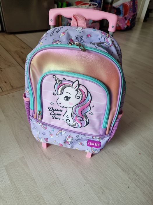 Ghiozdan Gradinita si Scoala Troller Fete Fanatee