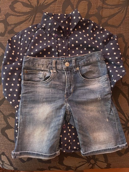 Дрехи -Къси панталони за 6-7г. размер 116-122