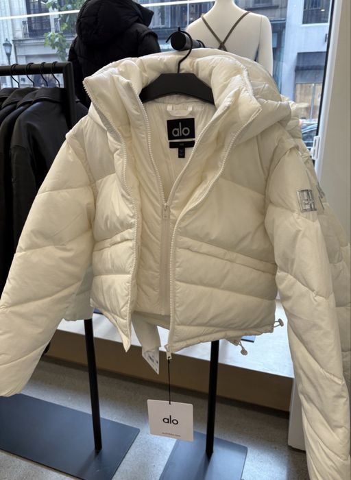 Alo yoga Glacier puffer зимно яке S M