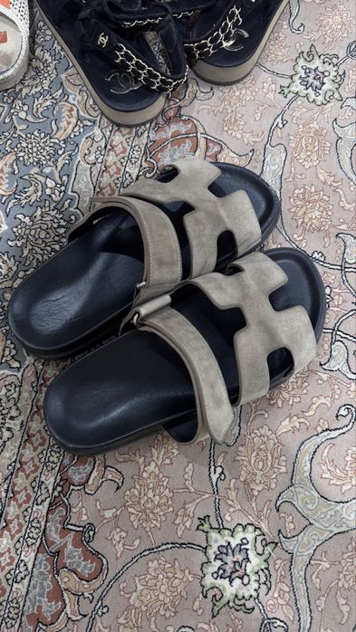 Шлепки Hermes chype