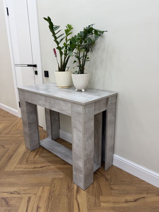 Стол книжка серого цвета