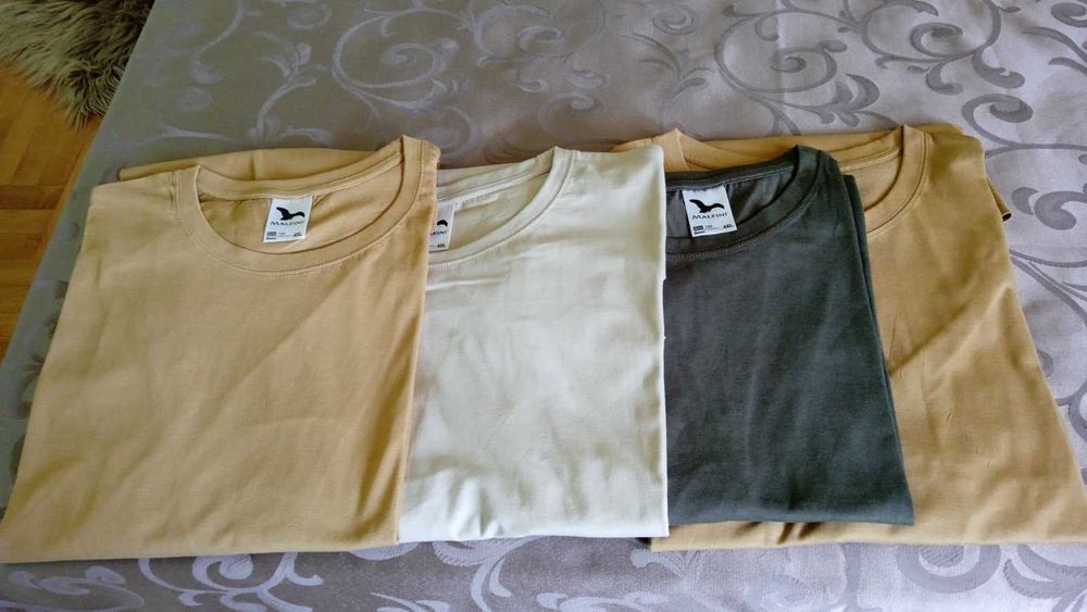 Тениска  4XL 100% памук. Alfini