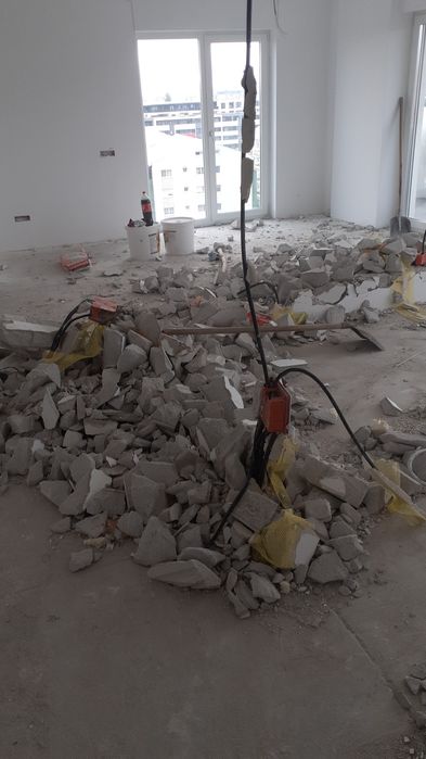Demolăm case,pregătim apartmente pentru finisaje