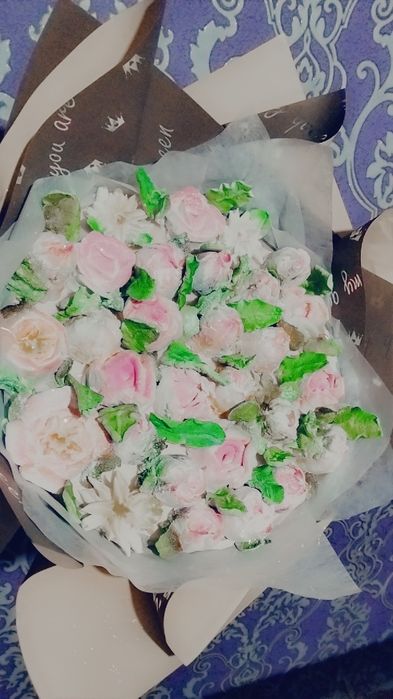 Зефир букет коробка