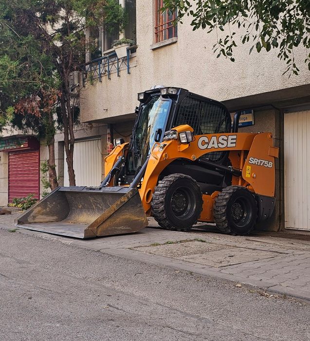 Услуги с мини багер Бобкат