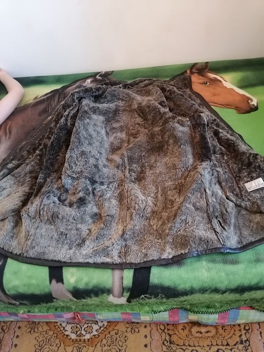 Haină de piele (mărimea 40)