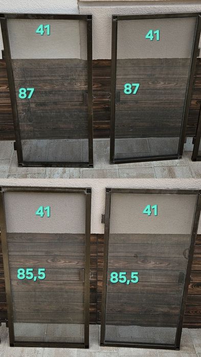 Plase țânțari, diferite dimensiunj