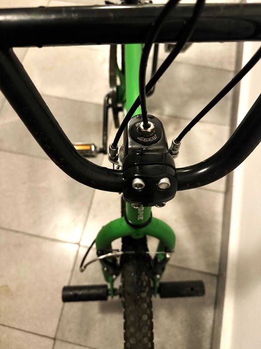 Велосипед Probike BMX 20" (Зелен) – Като нов, с 4 пега (СТРАХОТЕН ПОДАРЪК)