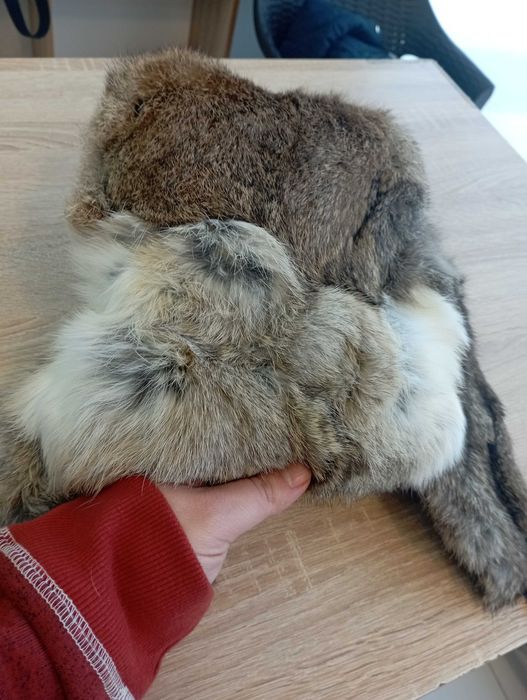 Естествен косъм шапка ушанка