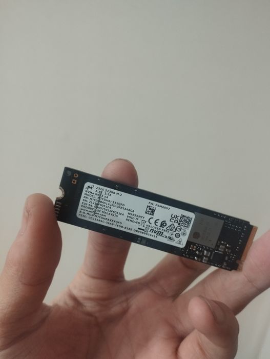 Ssd m2 512GB Nvme  pcie gen3
