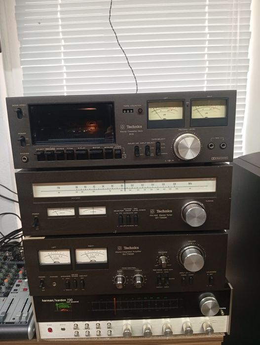 Винтидж сет TECHNICS su-7300 st-7300 rs-615