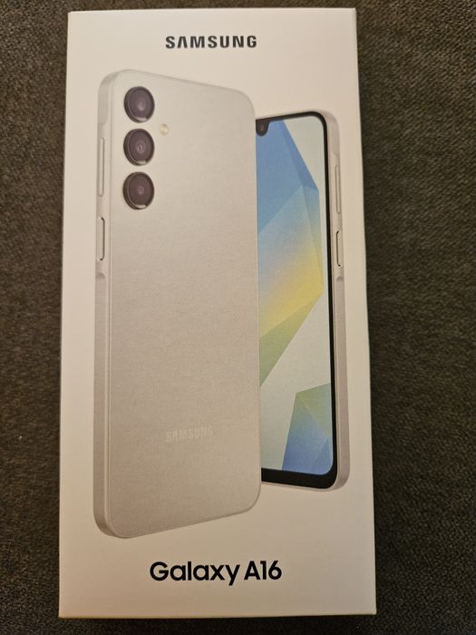Чисто нов смартфон Samsung A16, gray, 4GB, 128 GB
