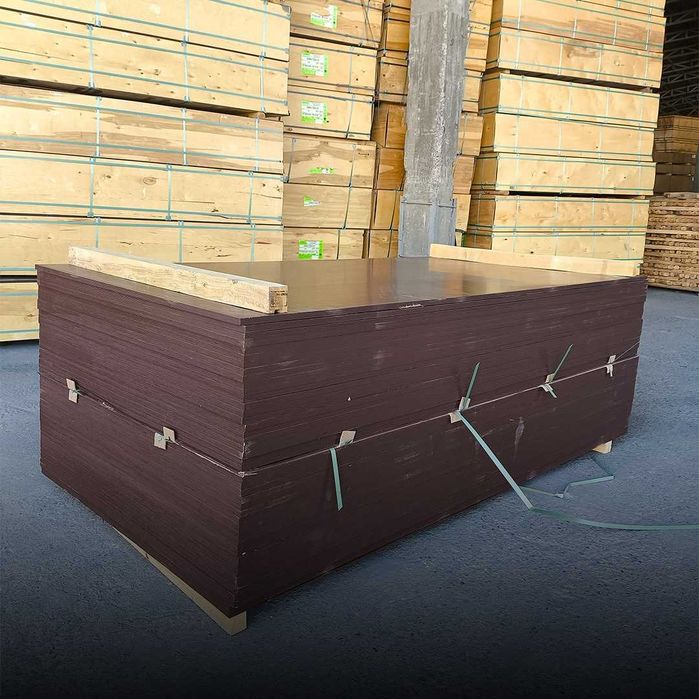 ФАНЕРА ФИНСКАЯ ламинированная для опалубки (РОССИЯ И КИТАЙ) Ташкент