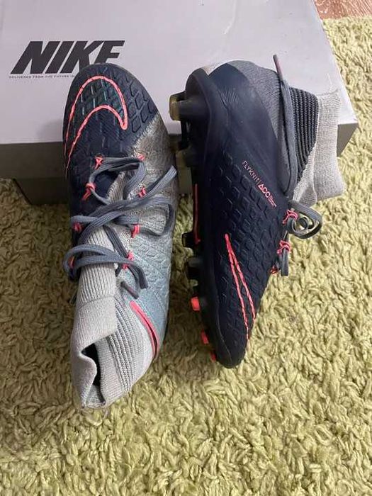 Nike Hypervenom Phantom III DF FG culoare Gri/Negru