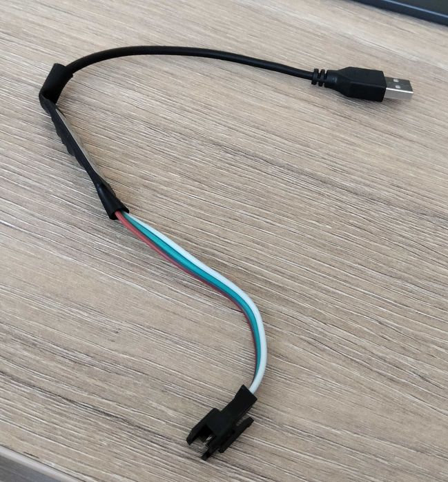 2 buc. controller banda LED 3 pini pe USB si DC priza