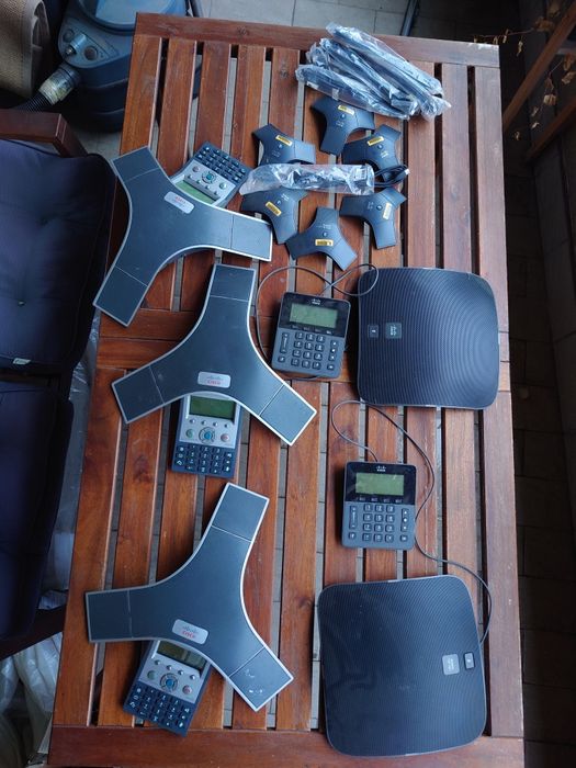 100 lei orice, telefon conferinta cisco cp83 cp79 set de 2 microfoane