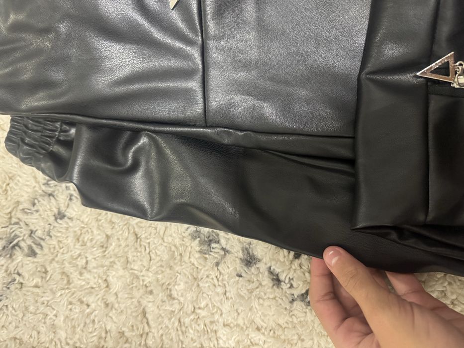 Pantaloni young rich white