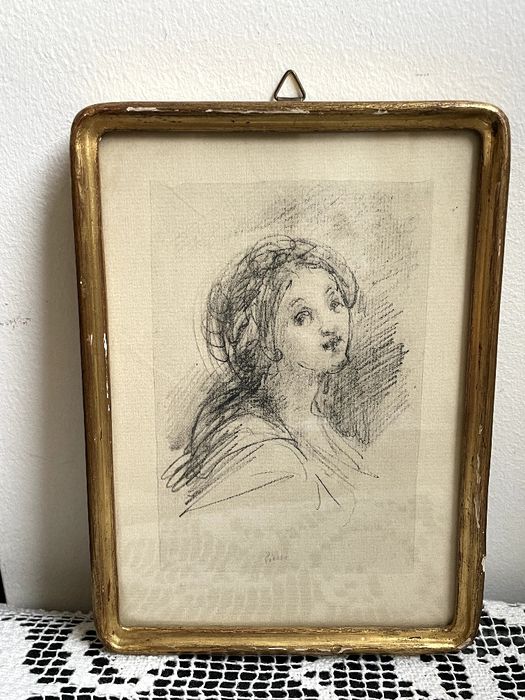 Триптих картины графика