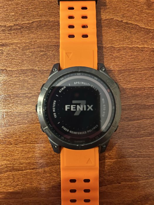Garmin Fenix 7 Titanium Saphire Solar 47mm