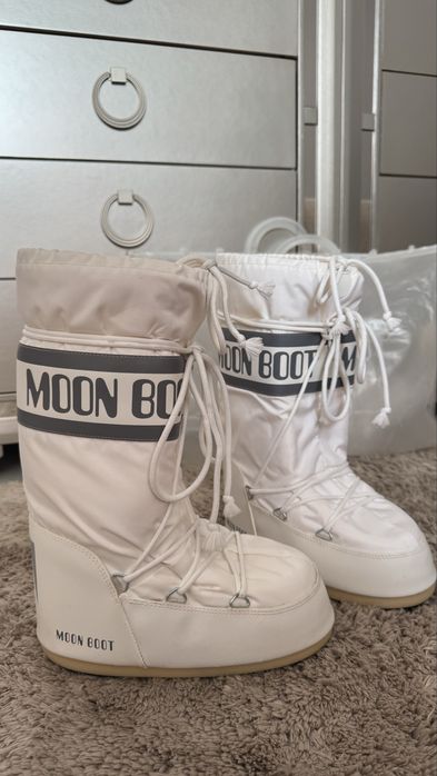 Moon Boot Icon Nylon albe