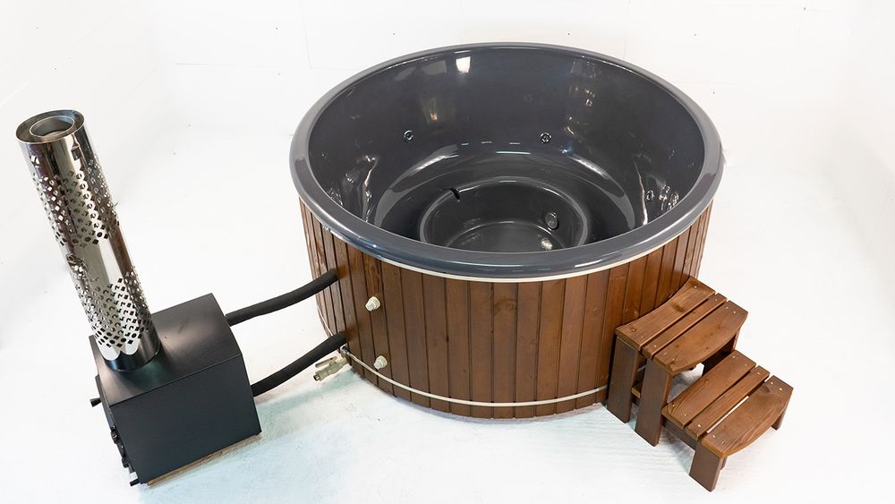 Ciubăr din fibră de sticlă. Jacuzzi