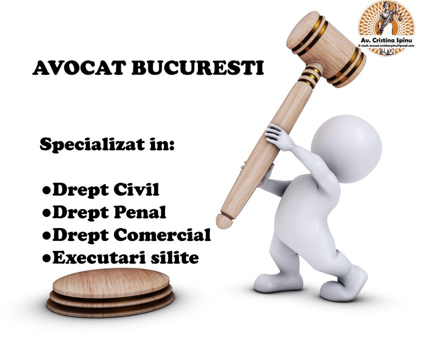 Avocat Bucuresti - Drept civil/Drept penal/Comercial