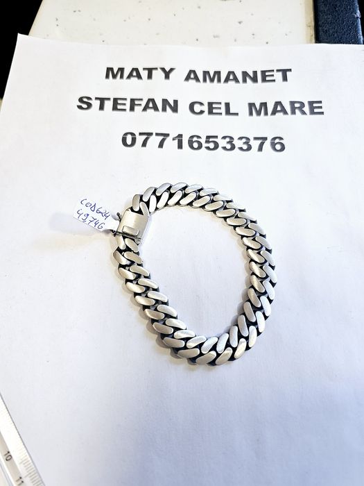 Vand bratara din argint 925 49.74 g cod 624