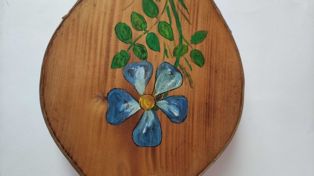 Старинно духало за камина от дърво и кожа