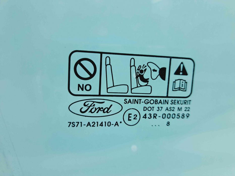 Geam usa dreapta fata Ford Mondeo 4 [Fabr 2007-2015] OEM