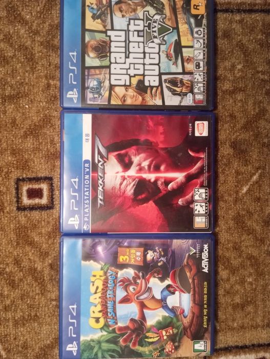 Пс 4 фат, 500гб, 2джостика, 4игры