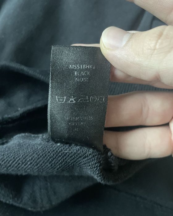 VETEMENTS черен суичър