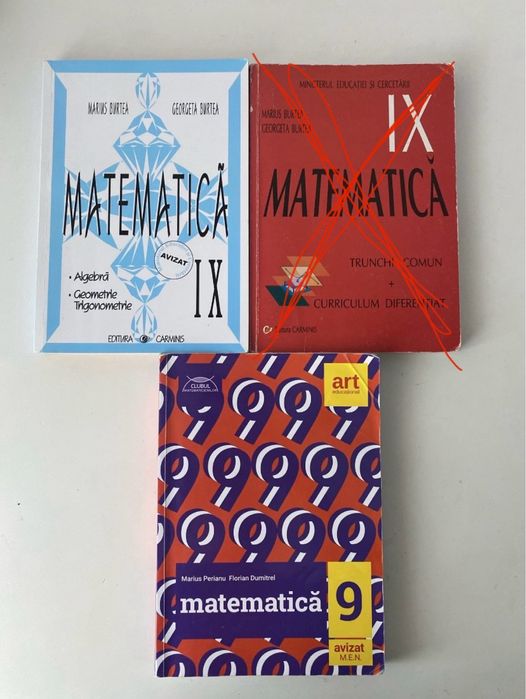 Manuale matematica clasa a 9a