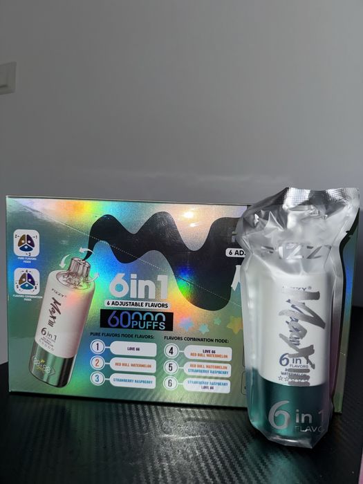 Vape 60k 6in1 pachet 2 bucati