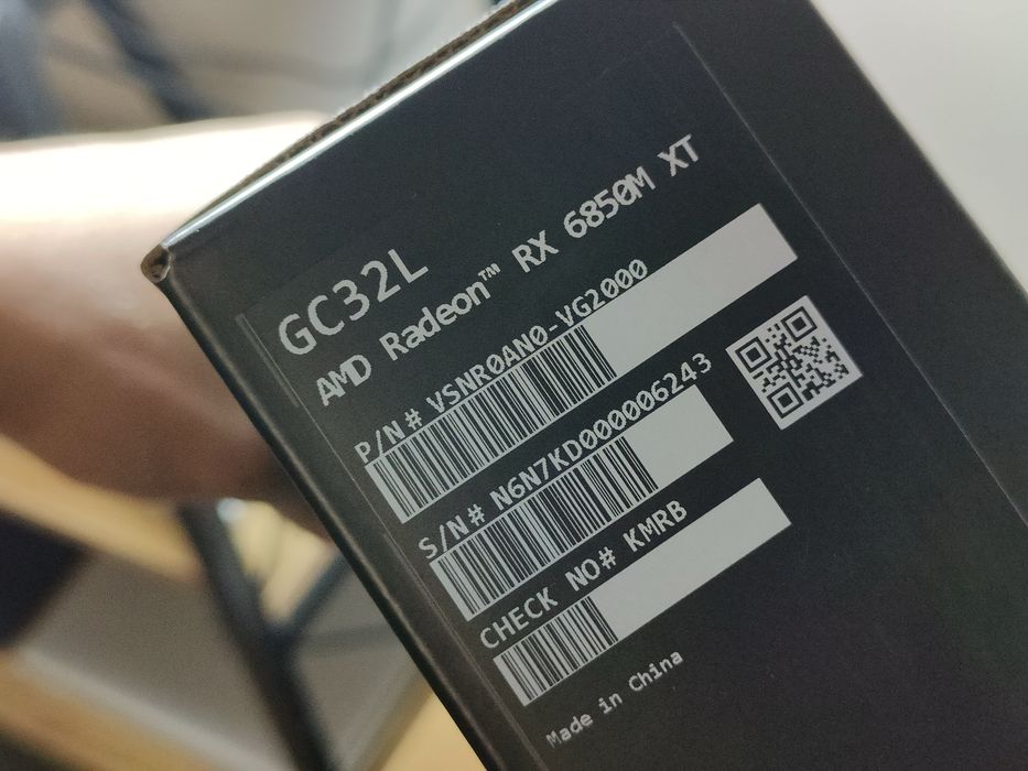 Asus Rog Ally + Amd RX 6850M XT 12gb