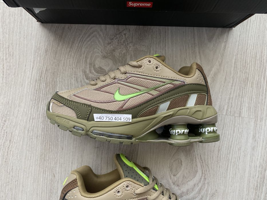 Nike Shox Ride 2 x Supreme Olive 36