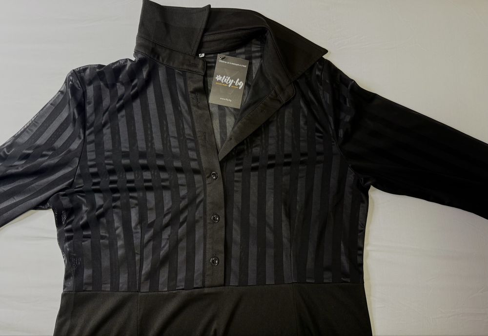 Дамска черна рокля