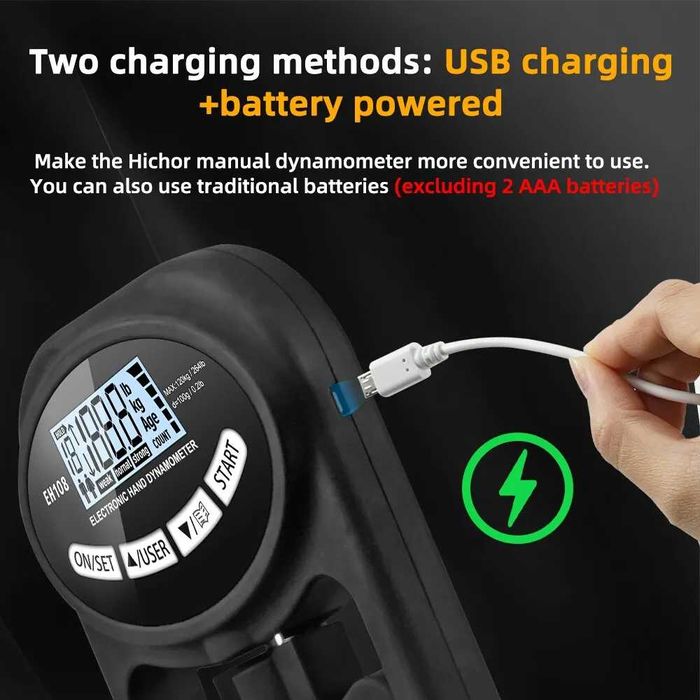 Професионален Динамометър, За измерване на силата на захват