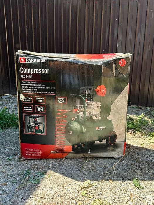 Compresor 24L Parkside