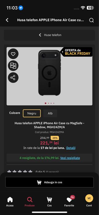 Vand iphone 17 AIR !!!