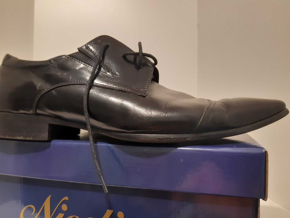 Pantofi de ocazie barbati 44 piele naturala