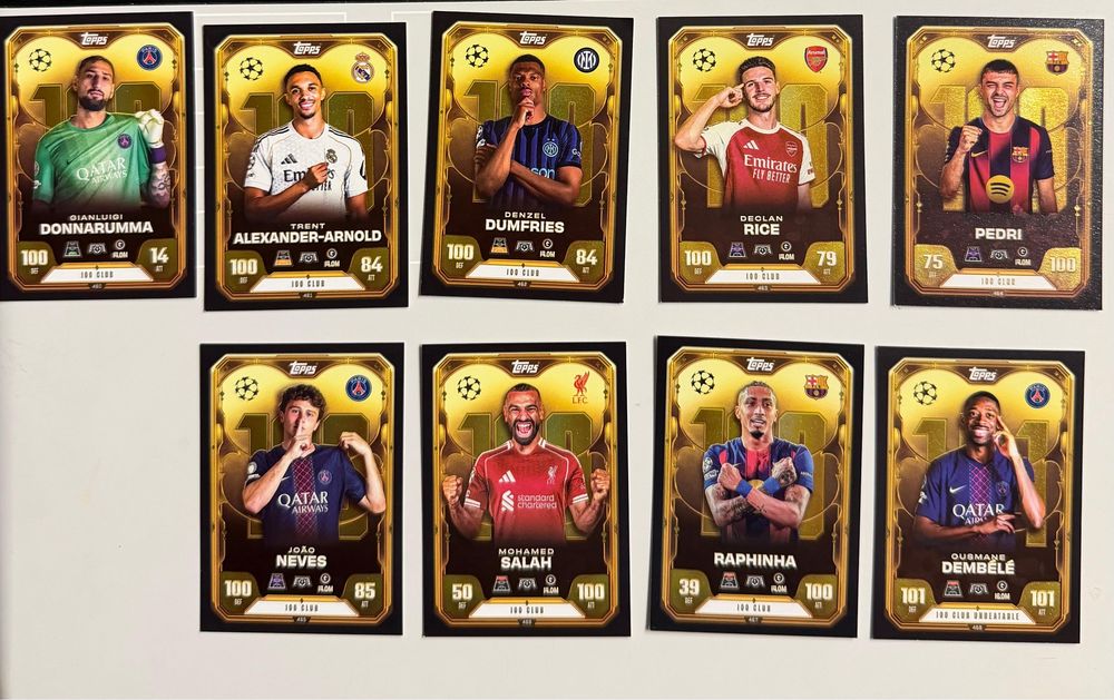 Cartonase Match Attax 2025/2026