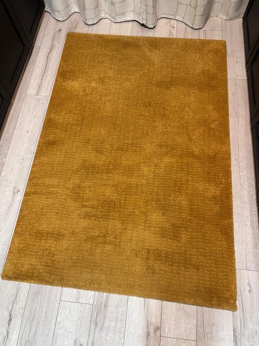 Covor IKEA 195x133 Galben, ca nou, fara defecte