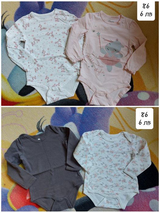 Дрехи за момиче размер 12-18м (80/86)