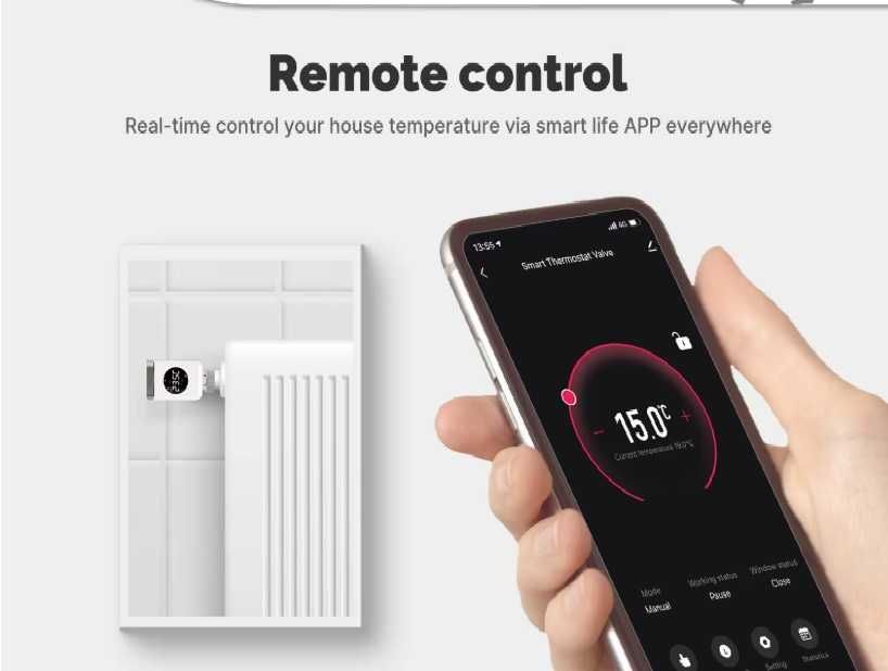 Термоглави за радиатор Wifi Smart